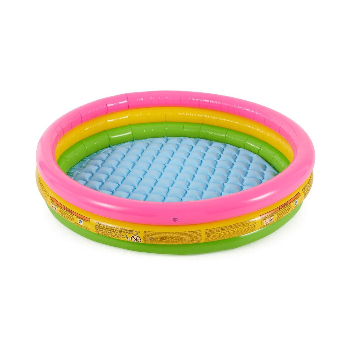 Intex Sunset Glow Inflatable Pool, 58 x 13 Inches, Tri Colour, 57422EP, 147 x 33 cm