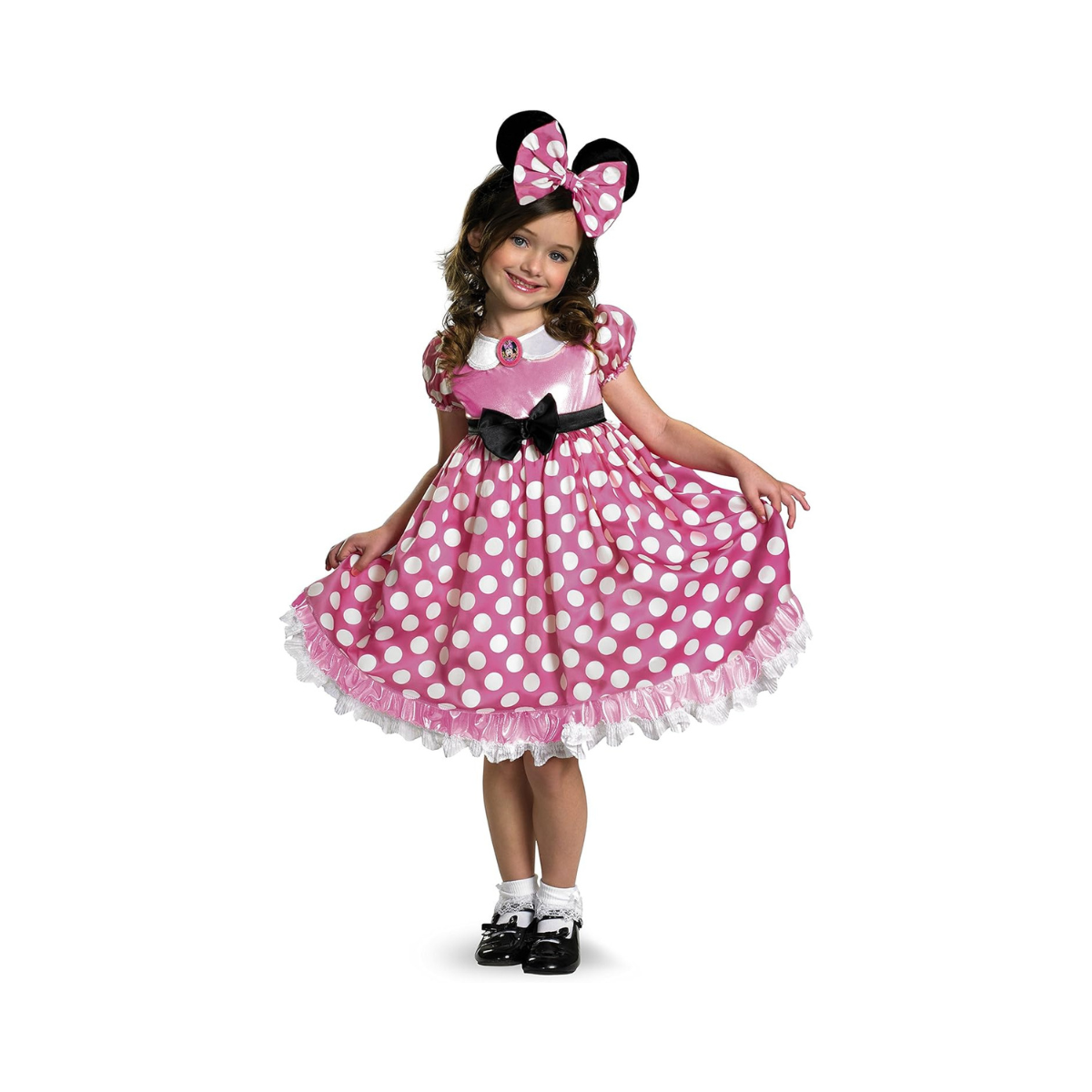 Disney Minnie Mouse Glow in the Dark Girls' Costume