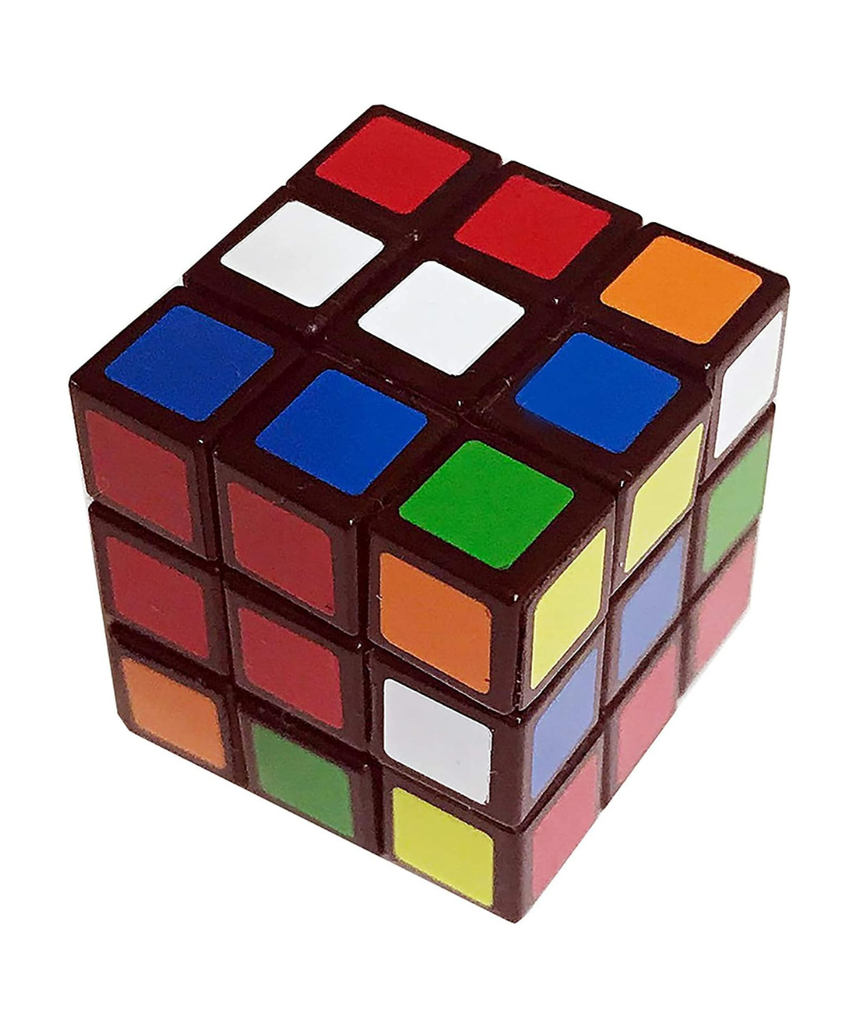 Worlds Smallest Cubo de Rubik edición miniatura, tamaño de bolsillo, puzzle 3D
