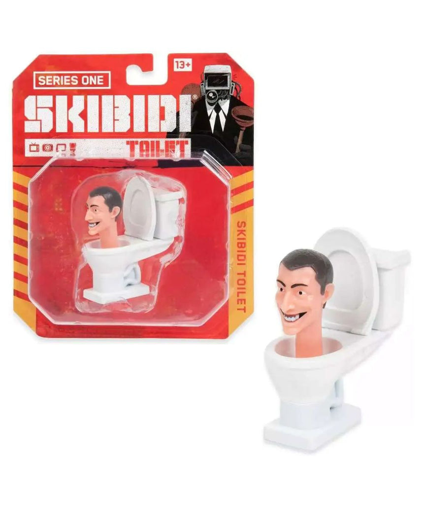 Skibidi Toilet Diecast Collectible Vehicle, Official 1:64 Scale Metal Figure Car Toy, Assorted Character Models for Kids 13+
