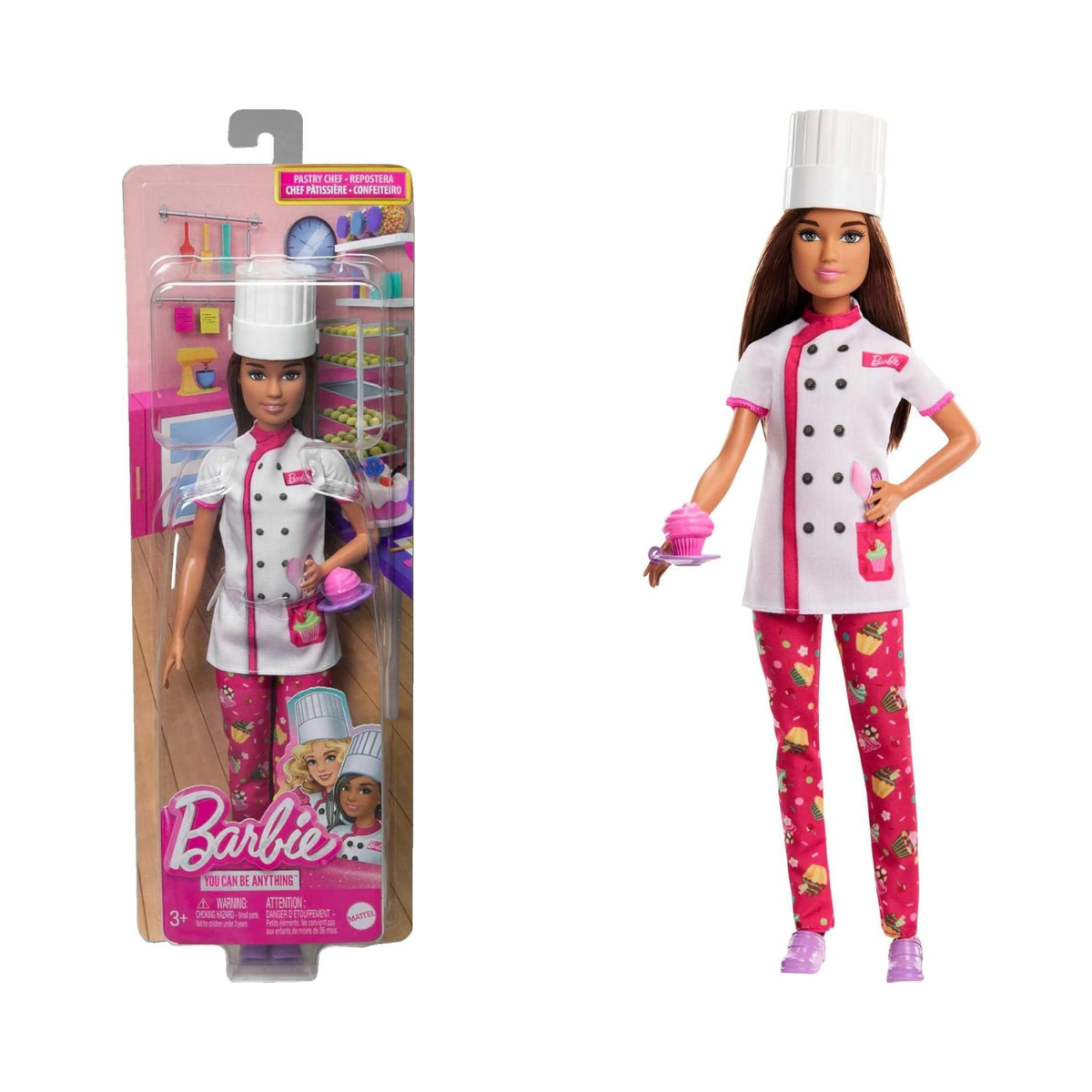 Barbie Doll & Accessories, Career Pastry Chef Doll