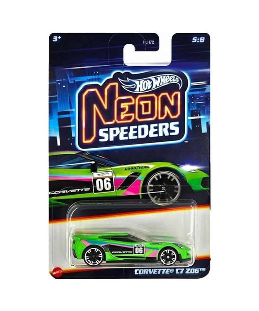 Hot Wheels Neon Speeders HLH72 - Assorted