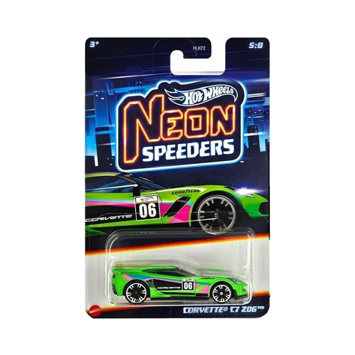 Hot Wheels Neon Speeders HLH72 - Assorted