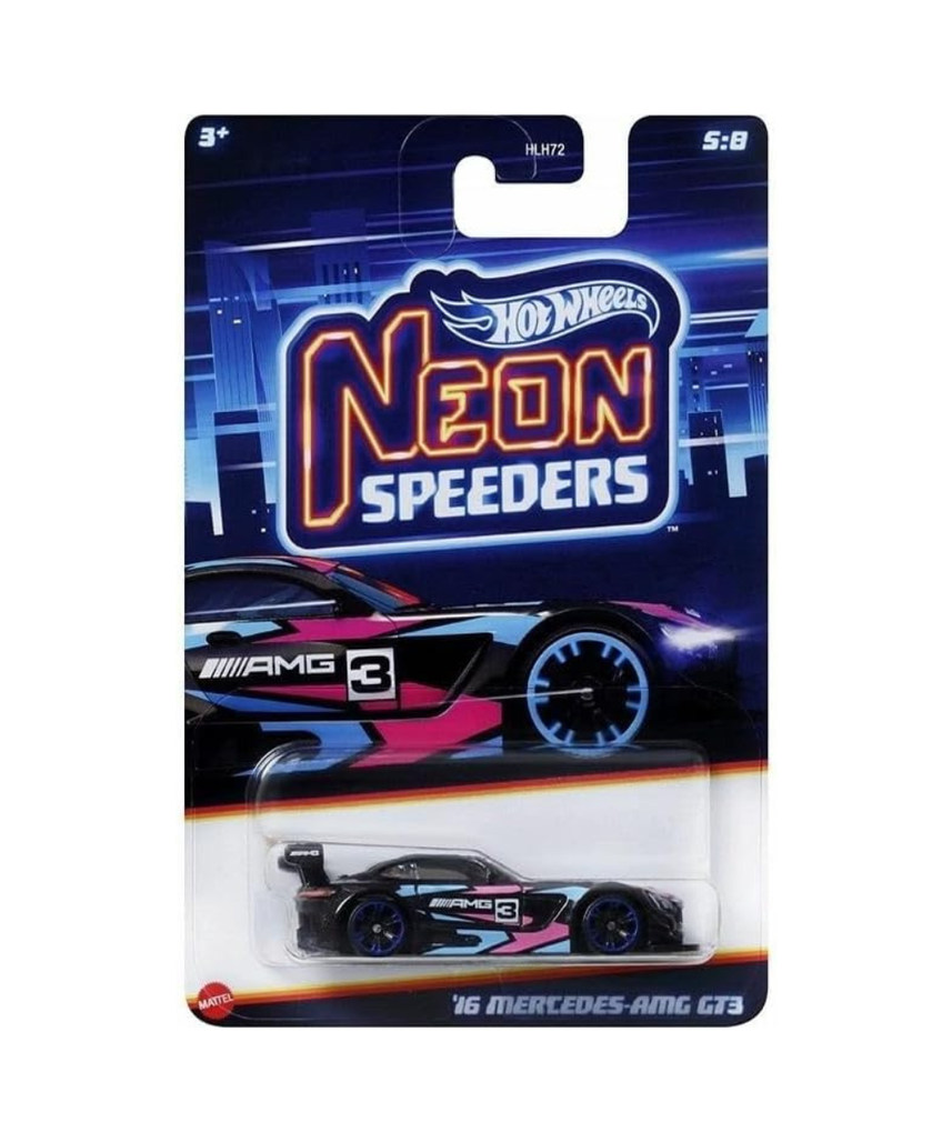 Hot Wheels Neon Speeders HLH72 - Assorted