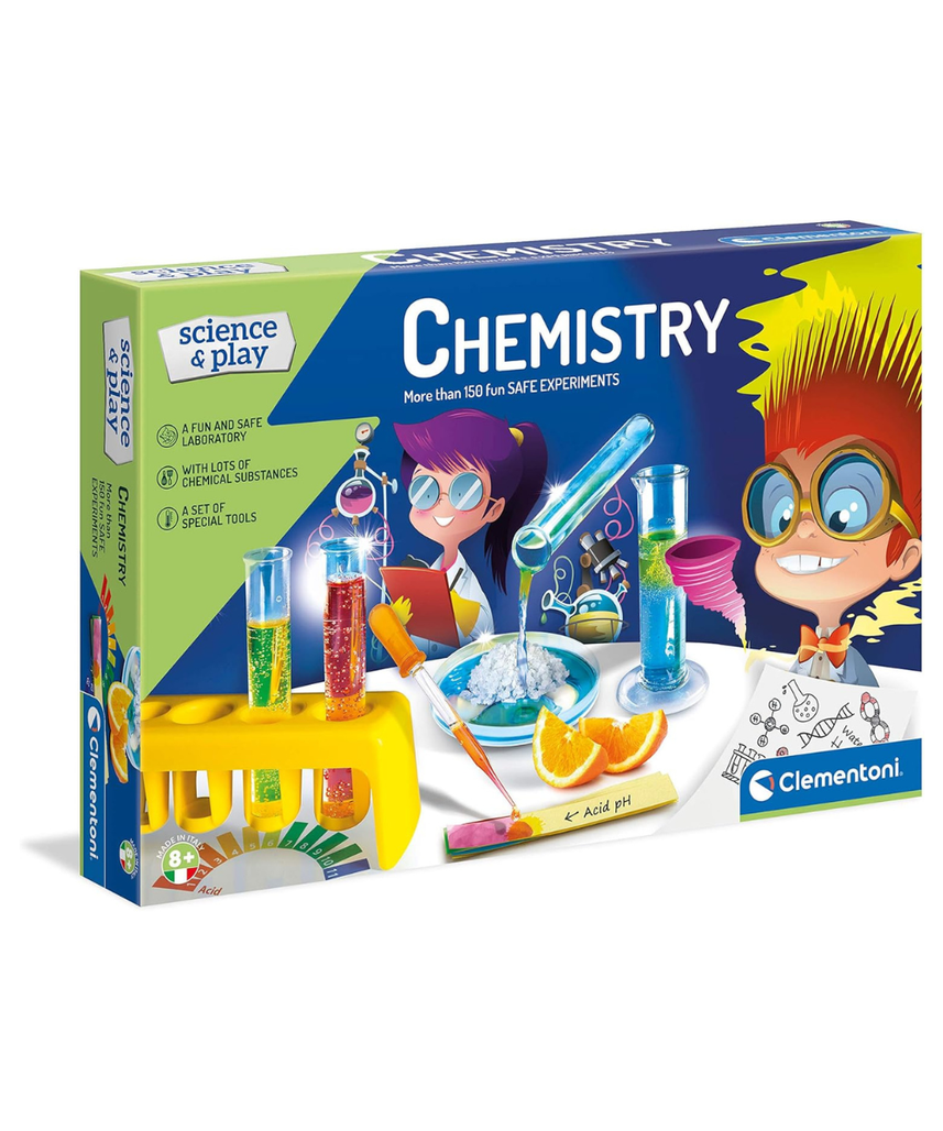 Clementoni Chemistry Set 61726, multi color