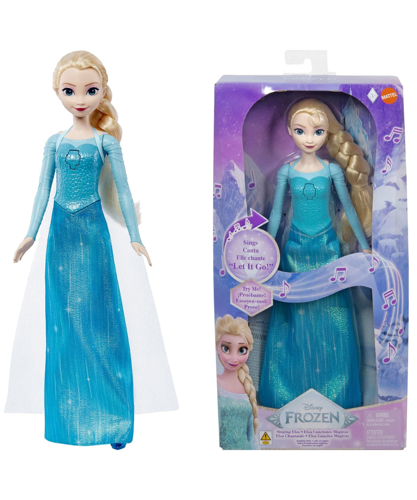 Disney Frozen Toys, Singing Elsa Doll in Signature Clothing, Sings “Let It Go” from the Disney Movie Frozen, Gifts for Kids