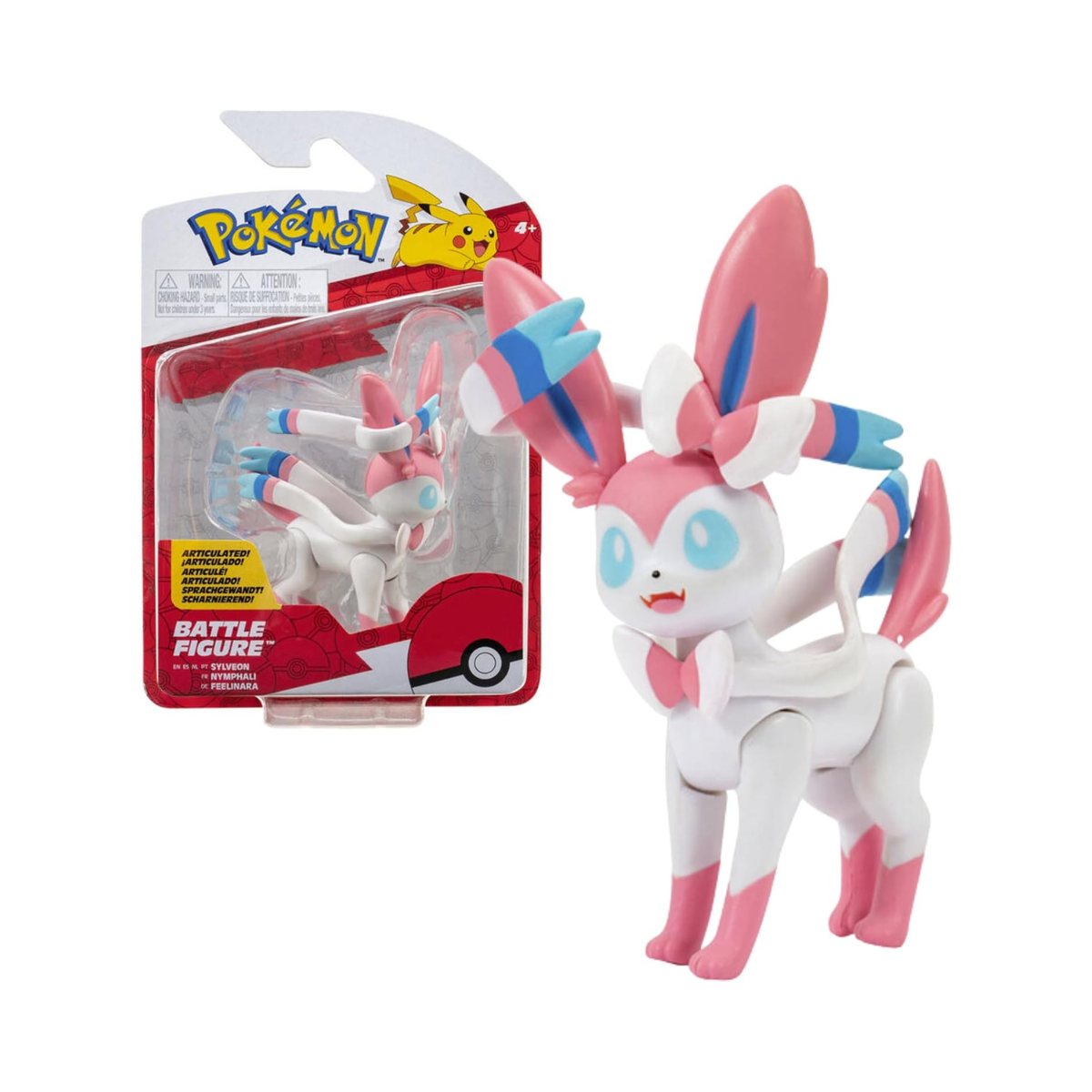 Pokémon Clip N Go Growithe & Repeat Ball, Multi Color, PKW0042