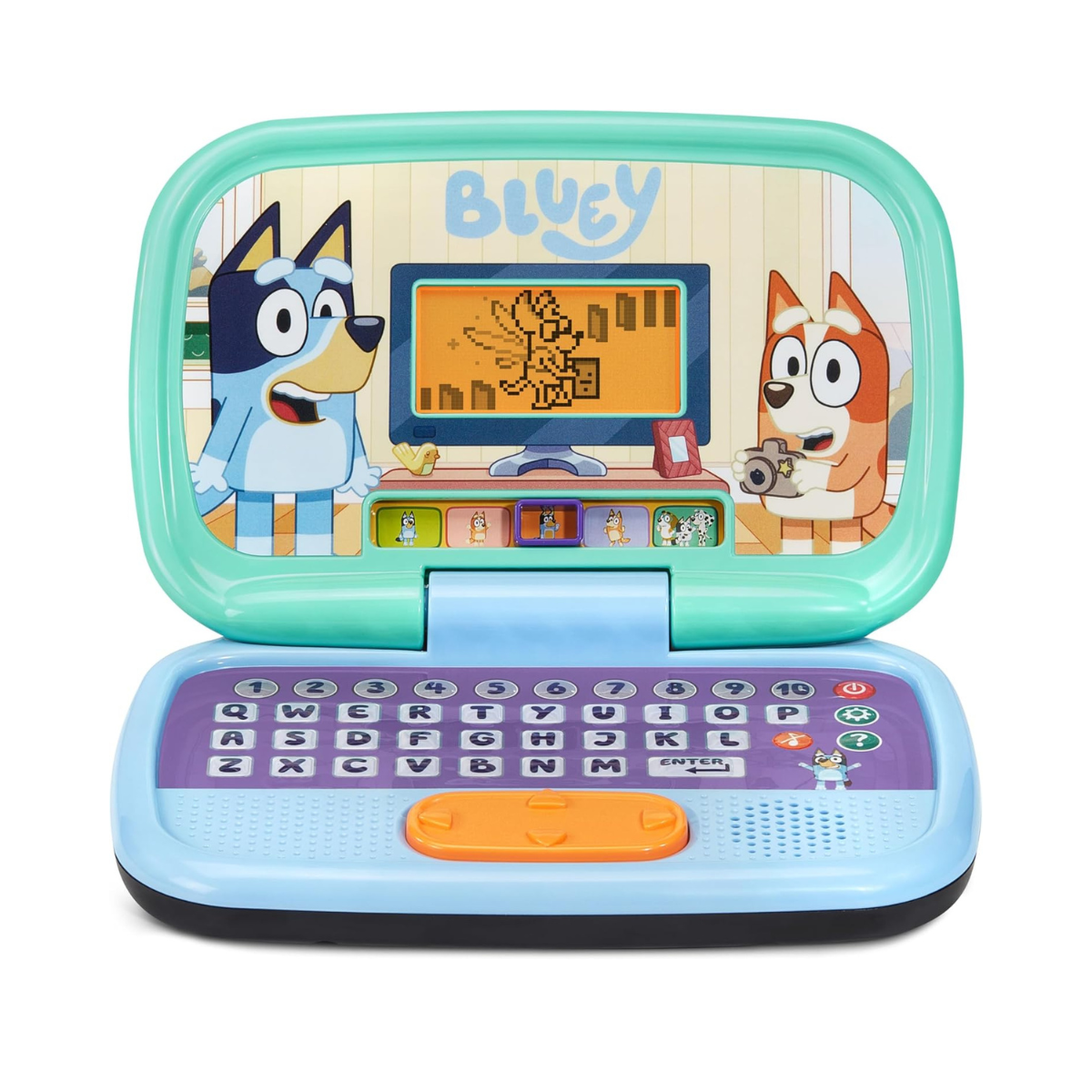 Vtech Bluey Game Time Laptop - 3+ Blue - Ideal Gift for Children 3+ up Years,