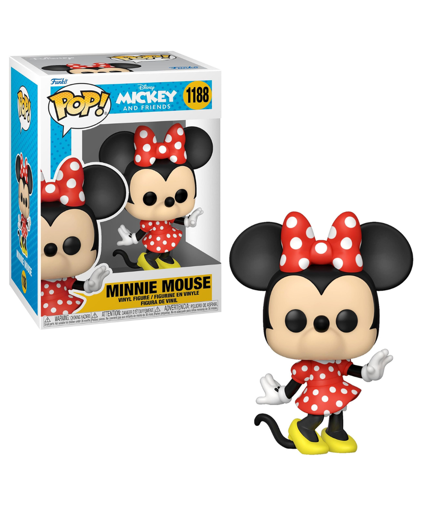Funko Pop! Disney: Classics - Minnie Mouse - Collectable Vinyl Figure - Gift Idea - Official Merchandise - Toys for Kids & Adults - Movies Fans - Model Figure for Collectors and Display