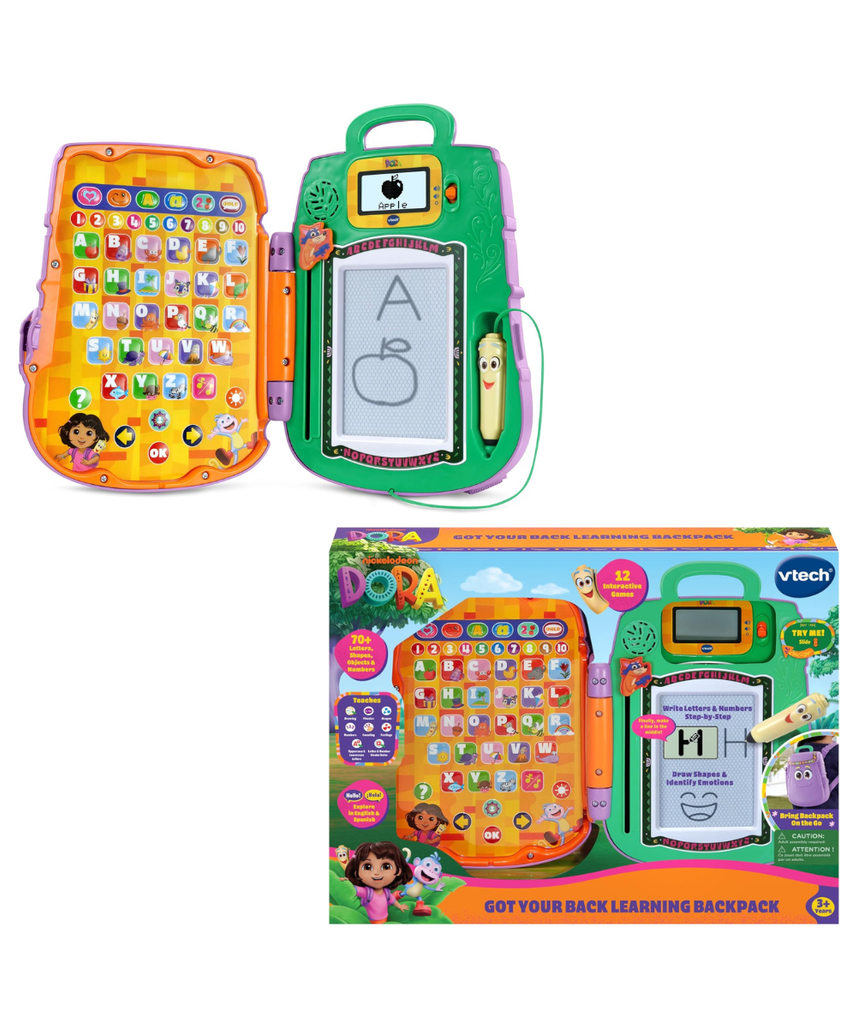 VTech Dora Got Your Back Learning Backpack Bilingual Toy