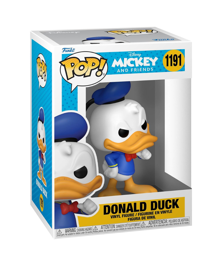 Funko Pop! Disney: Classics - Donald Duck - Collectable Vinyl Figure - Gift Idea - Official Merchandise - Toys for Kids & Adults - Movies Fans - Model Figure for Collectors and Display