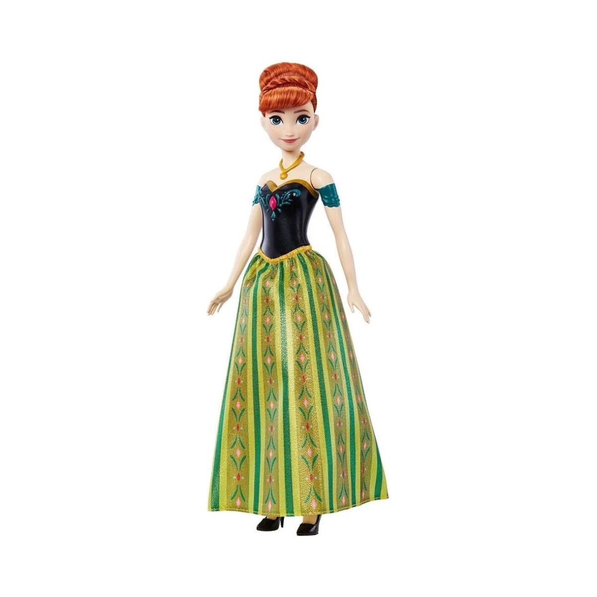 Mattel Disney Frozen Singing Anna Baby Disney Frozen Singing Anna in 4 Languages Sing 'For the First Time in Forever' in the film in 4 Languages Baby JDX53