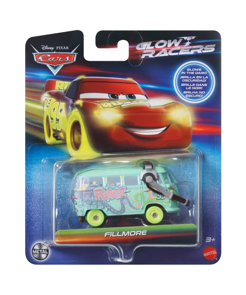 Disney Cars Glow Racers Fillmore 1:55 Scale Diecast Vehicle
