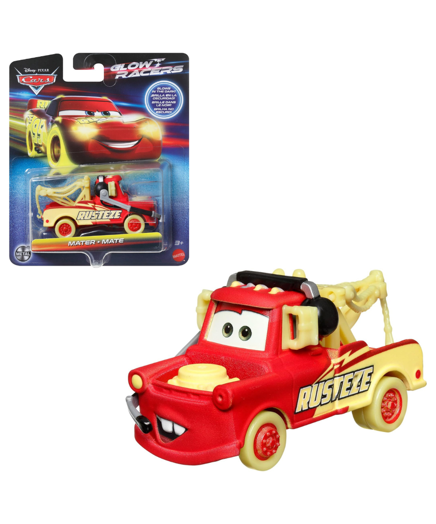 Disney Pixar Cars Glow Racers - Mater - Cars Metal