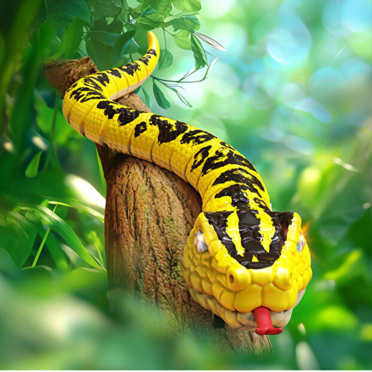 RC Snake - Yellow Anaconda