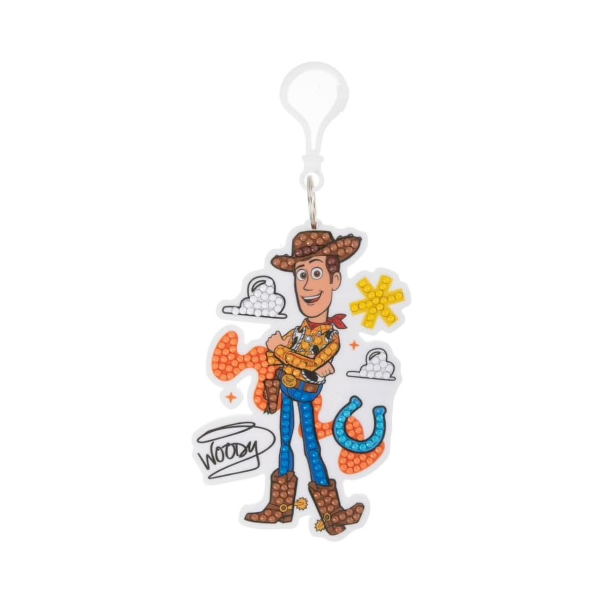 Woody, Crystal Art Bag Charm