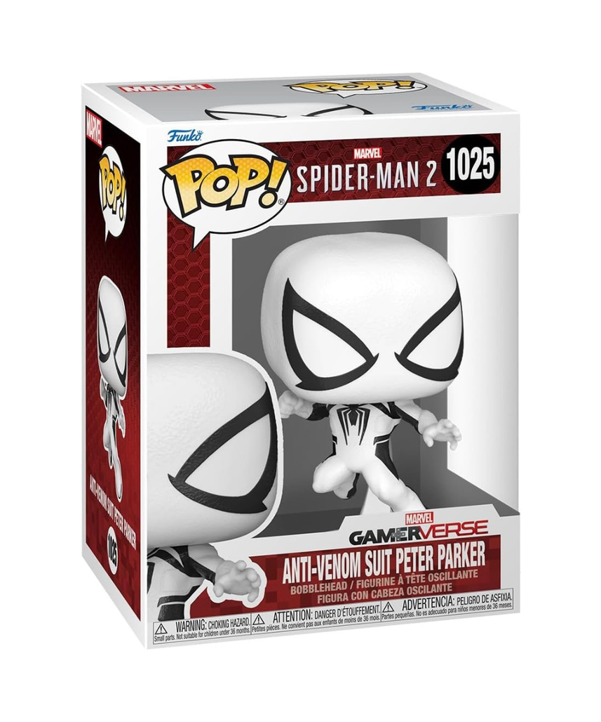 Funko Pop! Games: SM2VG - Anti-Venom Peter - Spider-man 2 - Collectable Vinyl Figure - Gift Idea - Official Merchandise - Toys for Kids & Adults - Video Games Fans - Model Figure for Collectors