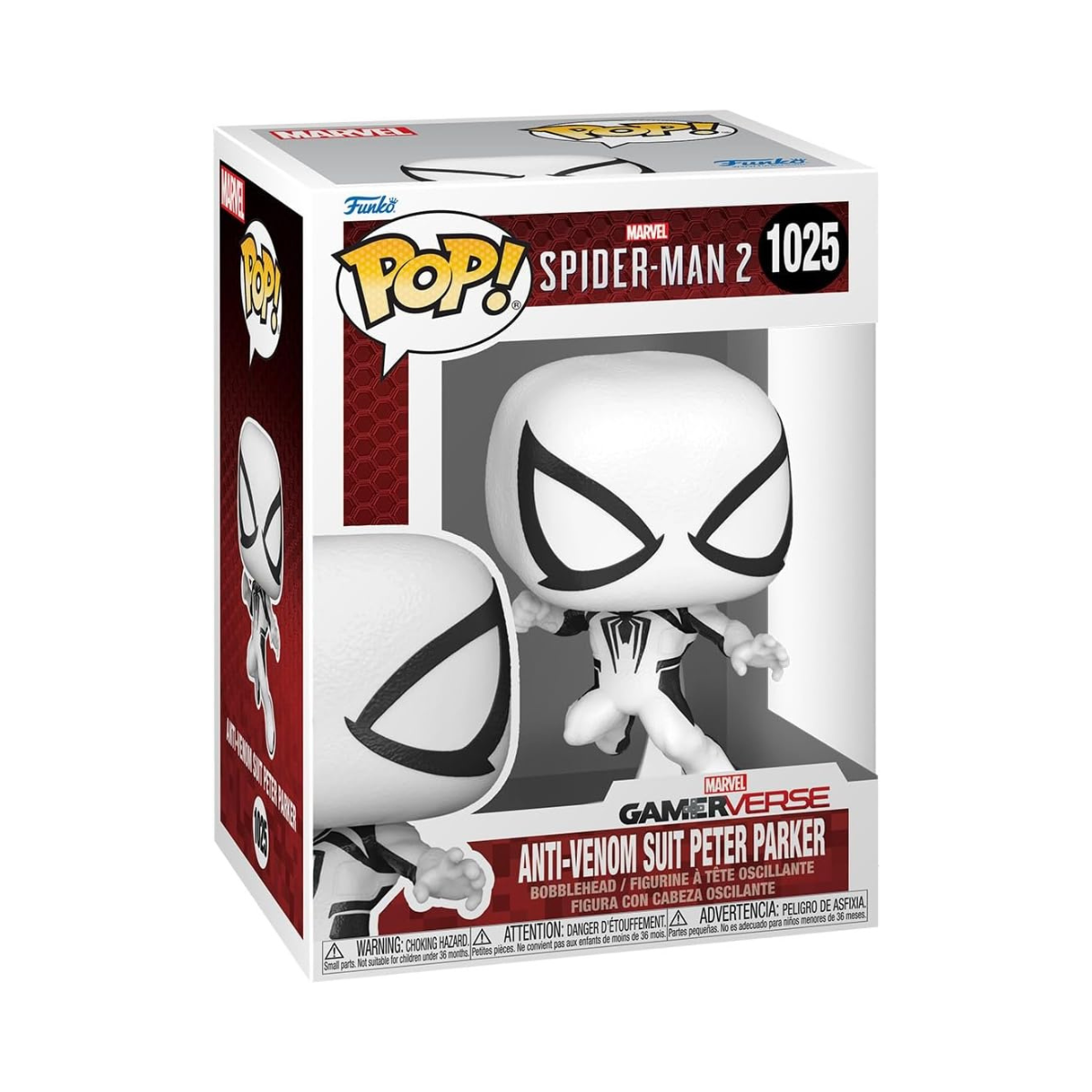 Funko Pop! Games: SM2VG - Anti-Venom Peter - Spider-man 2 - Collectable Vinyl Figure - Gift Idea - Official Merchandise - Toys for Kids & Adults - Video Games Fans - Model Figure for Collectors