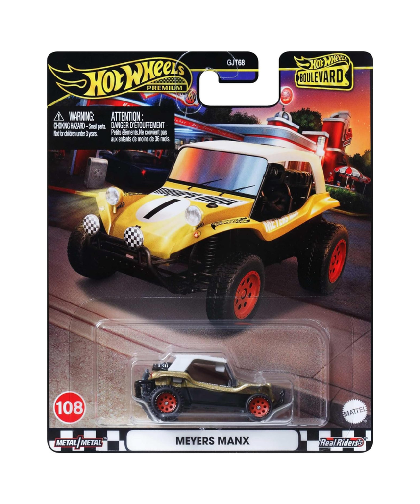 Mattel, Hot Wheels Collector Collection Vehicle Meyers Manx 2.0