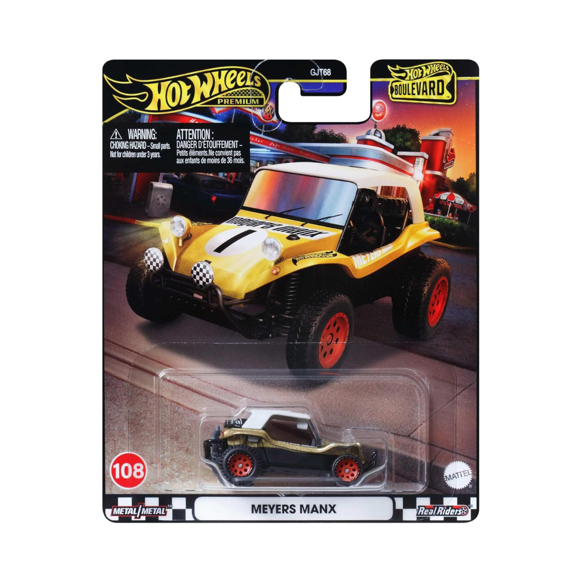 Mattel, Hot Wheels Collector Collection Vehicle Meyers Manx 2.0