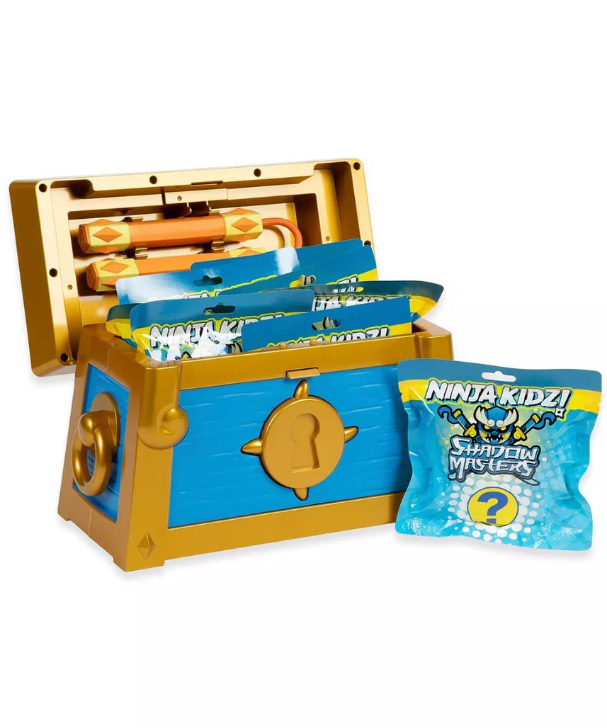 Ninja Kidz Shadow Masters Mystery Chest – Ultimate Surprise Unboxing Set with 12 Mystery Items & Ninja Accessories