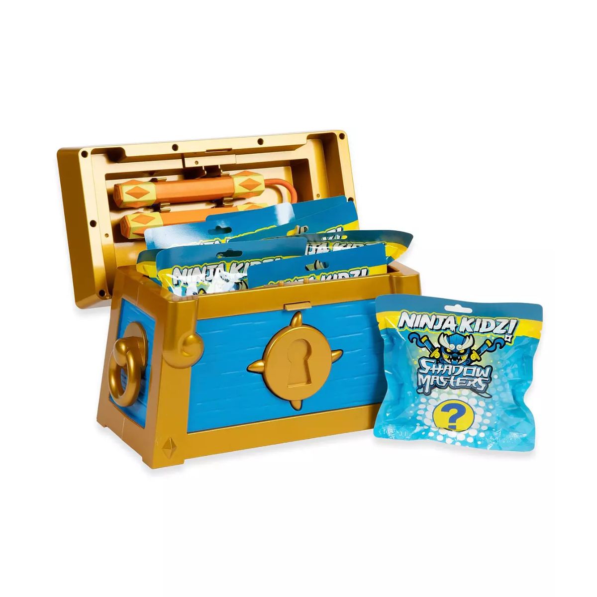 Ninja Kidz Shadow Masters Mystery Chest – Ultimate Surprise Unboxing Set with 12 Mystery Items & Ninja Accessories