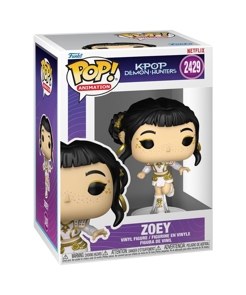 Funko POP! Animation: Netflix - KPOP Demon Hunters - Zoey - Collectable Vinyl Figure - Gift Idea - Official Merchandise - Toys For Kids & Adults - Model Figure for Collectors and Display