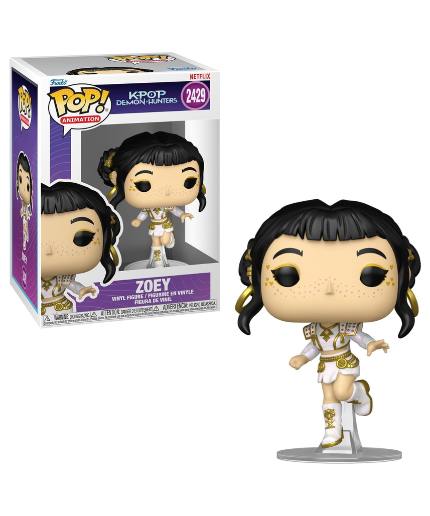Funko POP! Animation: Netflix - KPOP Demon Hunters - Zoey - Collectable Vinyl Figure - Gift Idea - Official Merchandise - Toys For Kids & Adults - Model Figure for Collectors and Display