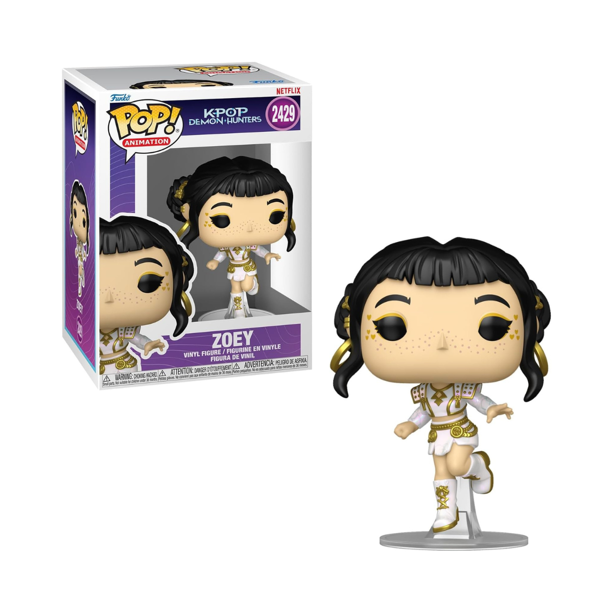 Funko POP! Animation: Netflix - KPOP Demon Hunters - Zoey - Collectable Vinyl Figure - Gift Idea - Official Merchandise - Toys For Kids & Adults - Model Figure for Collectors and Display