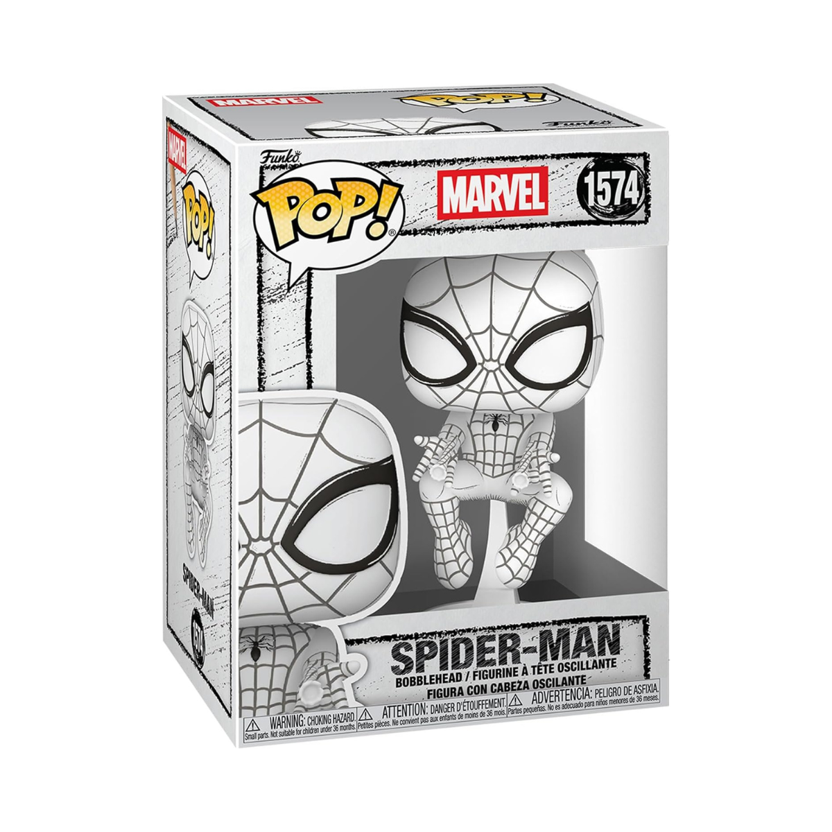 Pop! Marvel: Marvel Sketched - Spider-Man