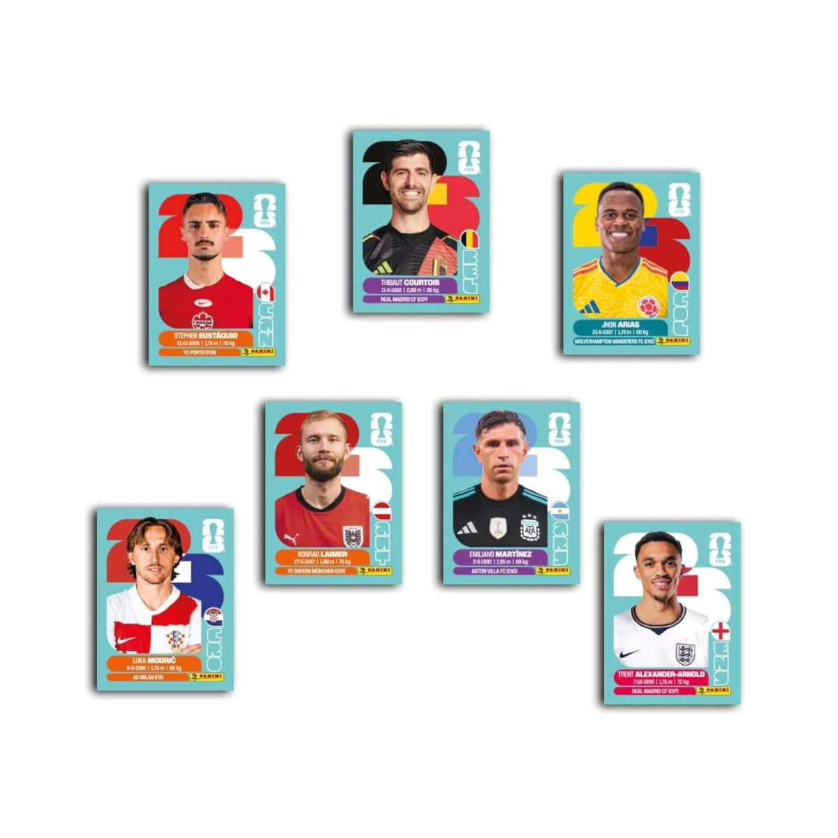 Panini FIFA World Cup 2026 Official Football Sticker Collection Booster Pack and Box, World Cup 26 Collectible Stickers for Fans and Collectors