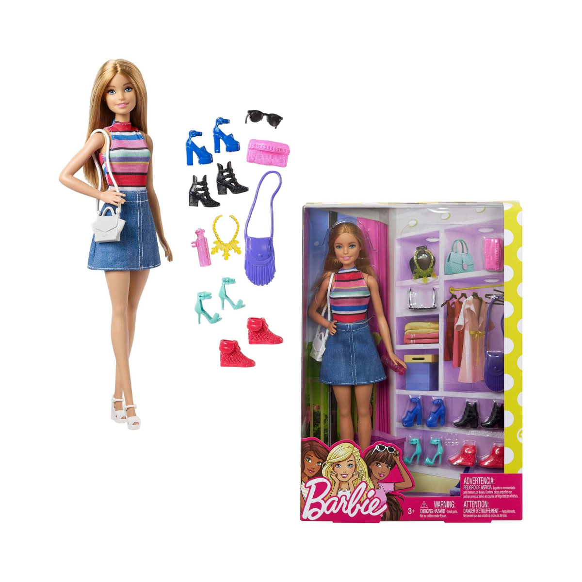 Barbie Mattel - and Her Accessories, Multicolor, FVJ42