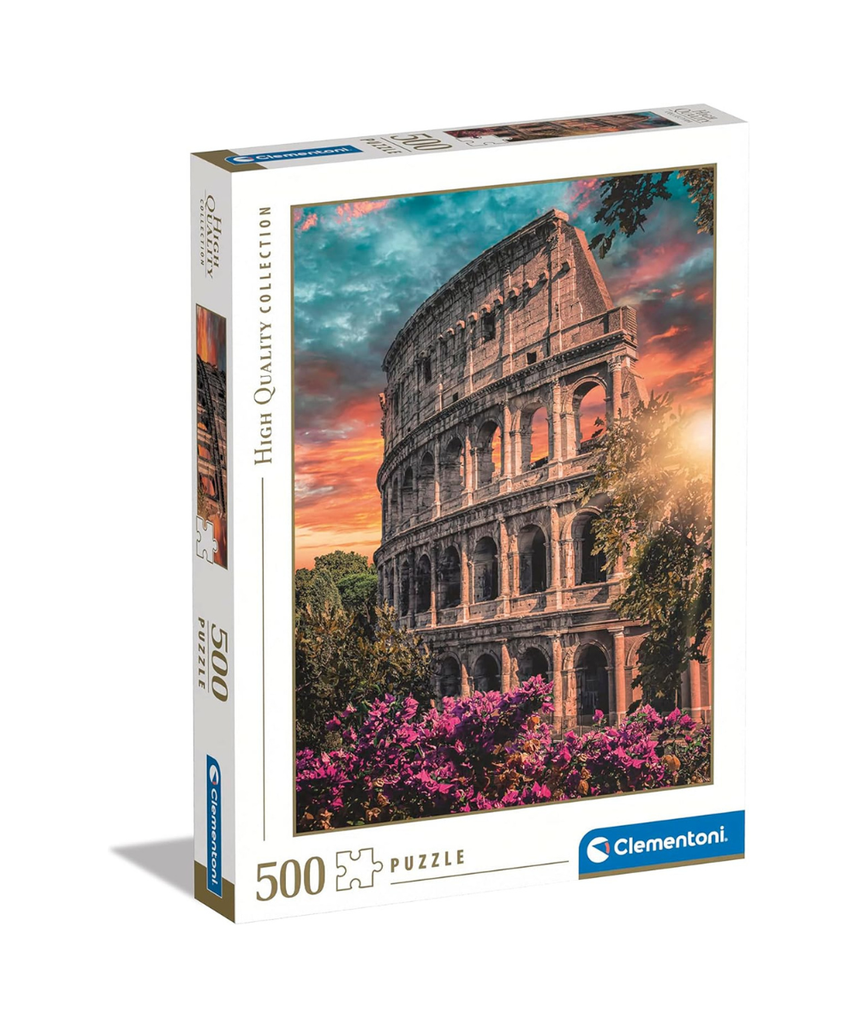 Clementoni 35145 Collection Flavian Amphitheatre 500 Pieces, Jigsaw Puzzle for Adults-Made in Italy, Multi-Coloured