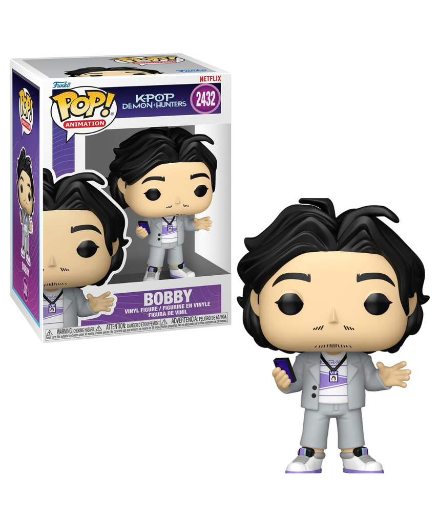 Funko POP! Animation: Netflix - KPOP Demon Hunters - Bobby - Collectable Vinyl Figure - Gift Idea - Official Merchandise - Toys For Kids & Adults - Model Figure for Collectors and Display