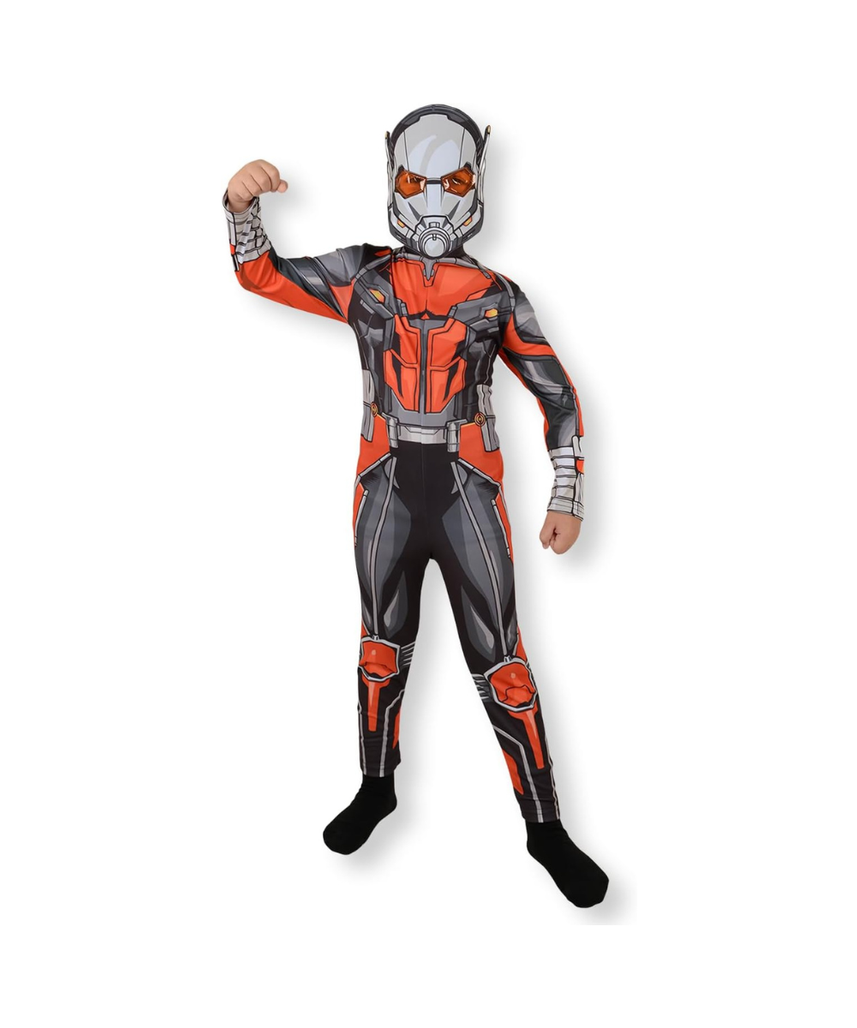 Party Centre Marvel Ant-Man Classic Costume, Superhero Cosplay Costume for Kids, Small