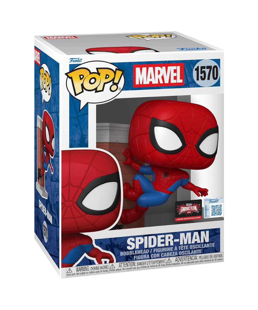 Pop Premium! Marvel: Spider-Man Leaning (Exc)
