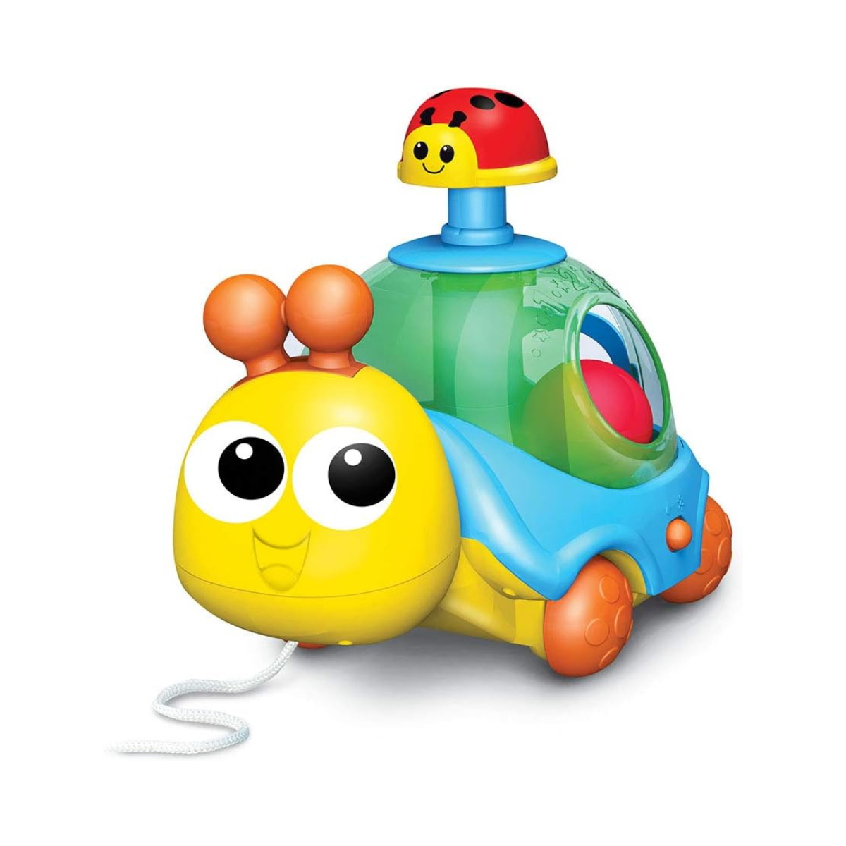 Winfun Spin 'N Pull Snail Interactive Toy