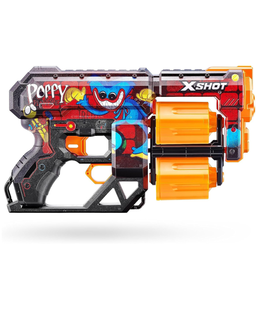 XSHOT Skins Dread Poppy Playtime S1 Toony,Air Pocket Dart Technology, Toy Foam Dart Blaster for Kids, Teens, Adults,Boys & Girls, Outdoor Action Gun Games,Gift for Kids Ages 8+