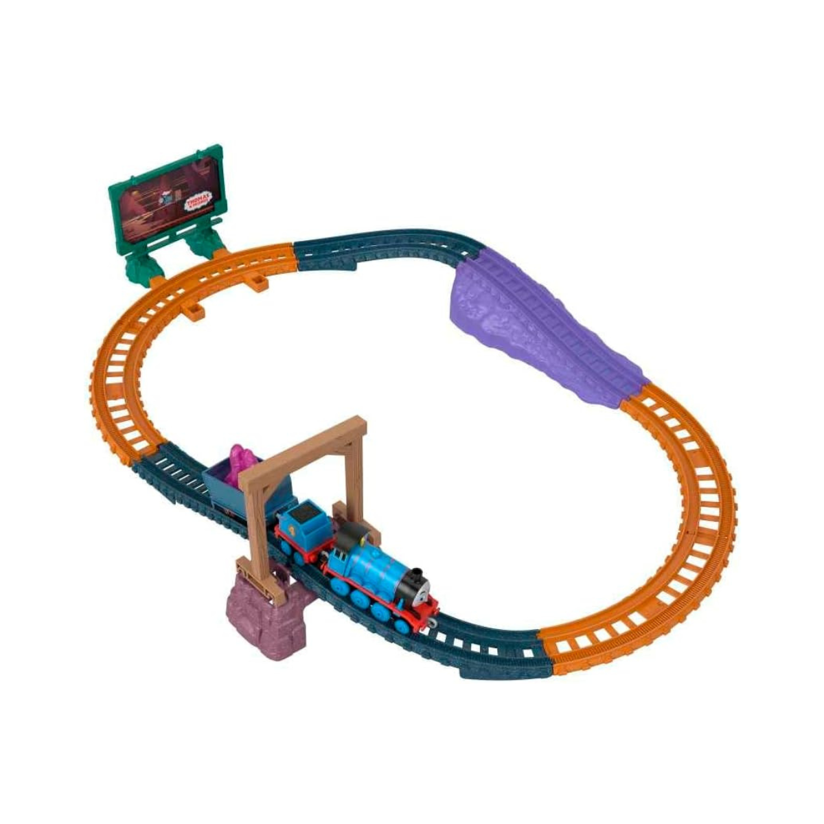 FISHER PRICE THOMAS & FRIENDS HHV81 FREE WHEEL PLAYSET