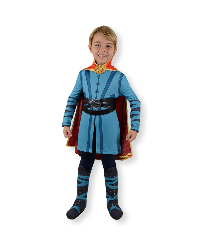 Party Centre Marvel Doctor Strange Deluxe Costume, Superhero Cosplay Costume for Kids, Xlarge
