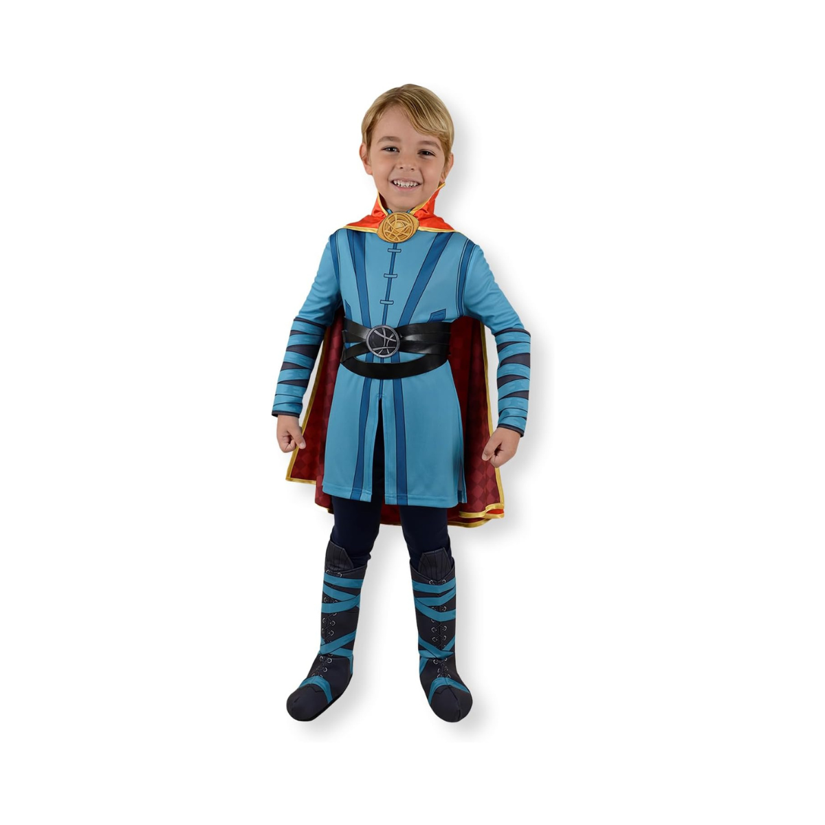 Party Centre Marvel Doctor Strange Deluxe Costume, Superhero Cosplay Costume for Kids, Xlarge