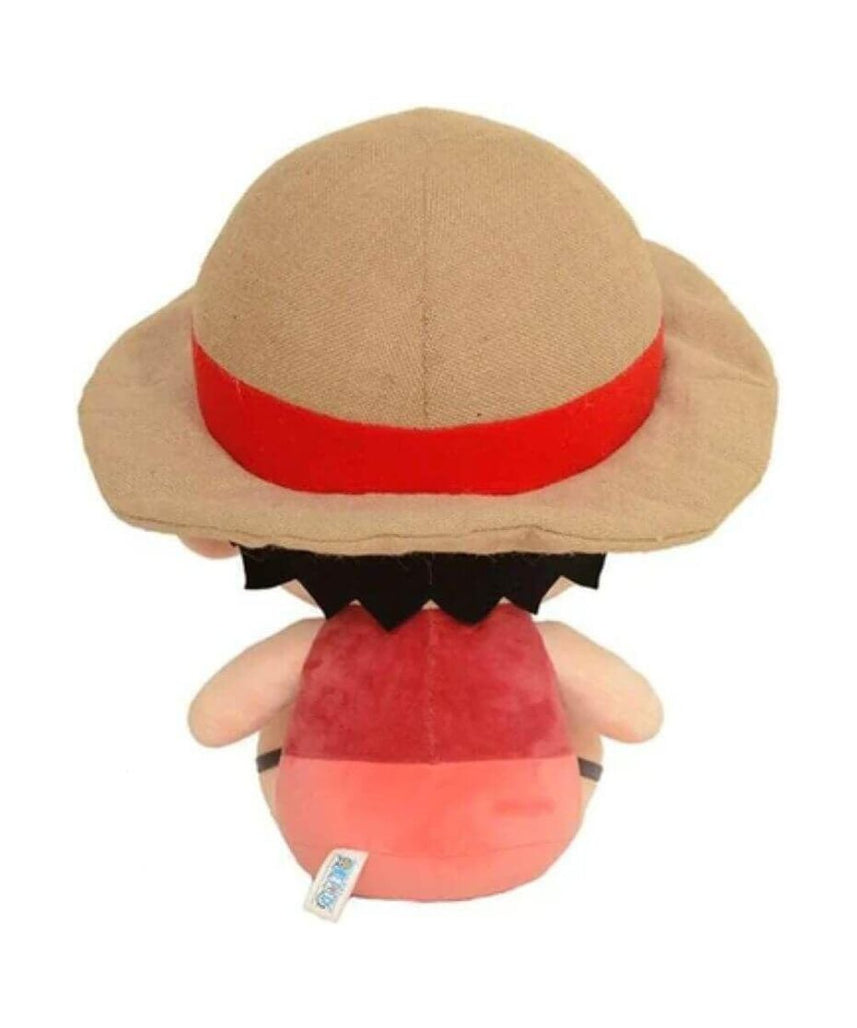SAKAMI One Piece Luffy Plush Figure 25cm, Official Licensed Monkey D. Luffy Stuffed Toy, Soft Anime Plush for Kids & Collectors