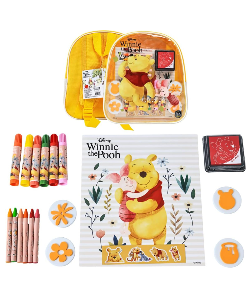 Disney Winnie the Pooh My First Travel Coloring & Activity Set| Art & Craft Kit | Learning & Activity Set | Travel Fun | Age 3+