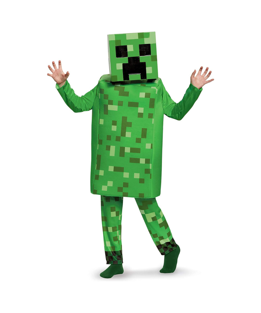 Child Minecraft Creeper Dress-Up 7-8 Years