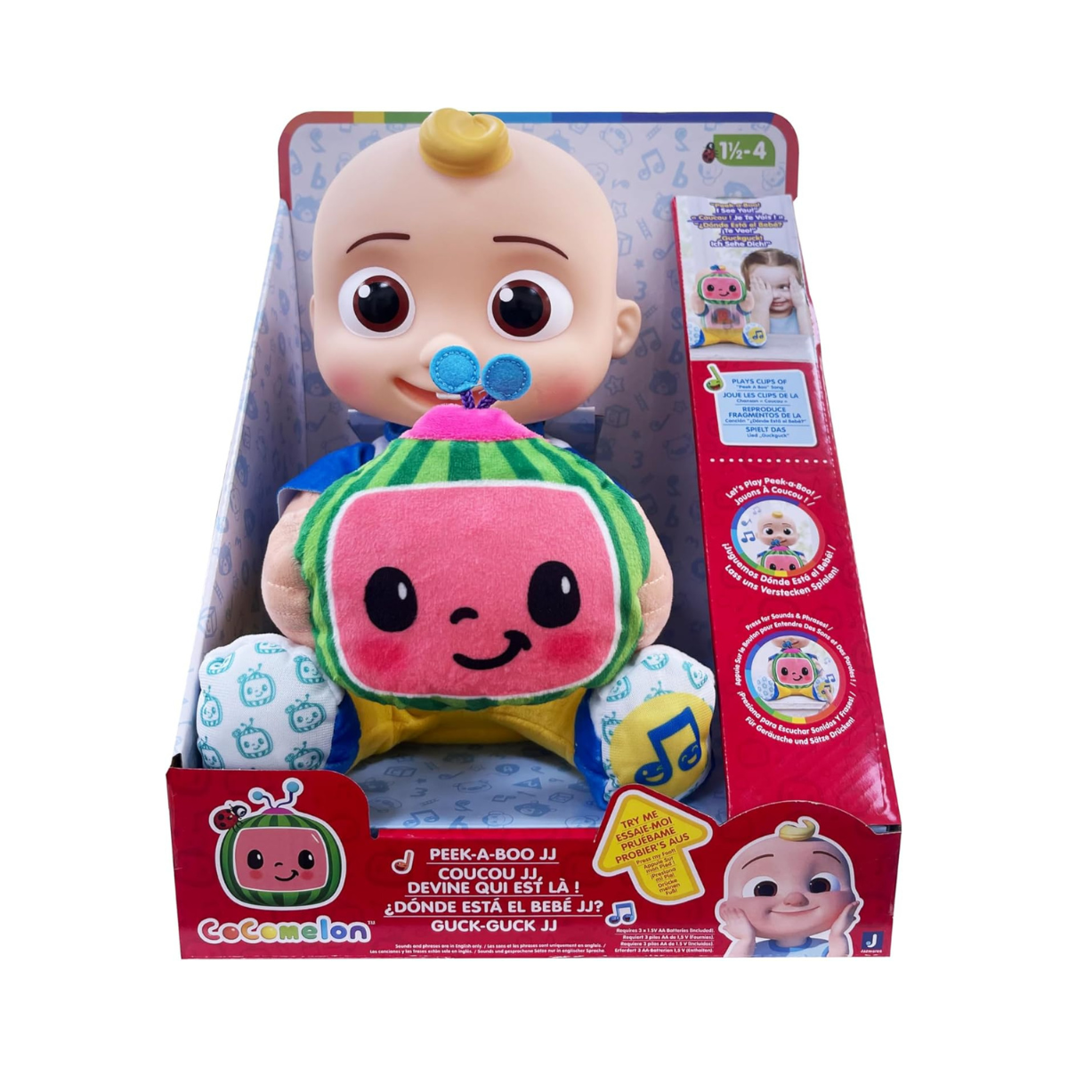 Cocomelon Doll Peek-A-Boo JJ