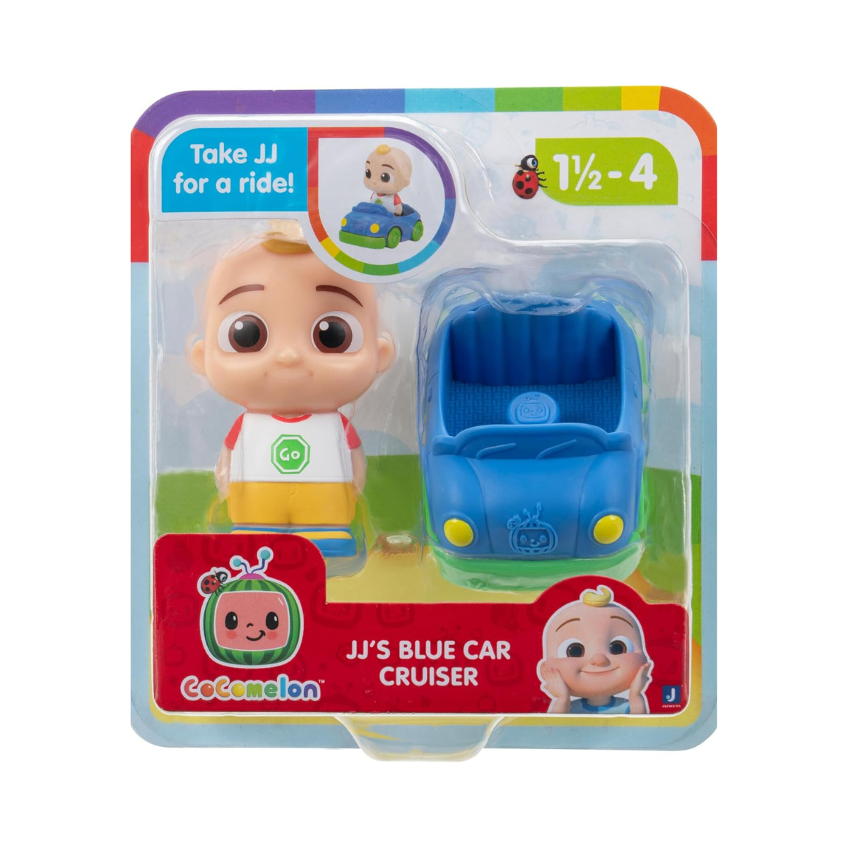 Cocomelon JJ and Friends Cruisers JJ Blue Car