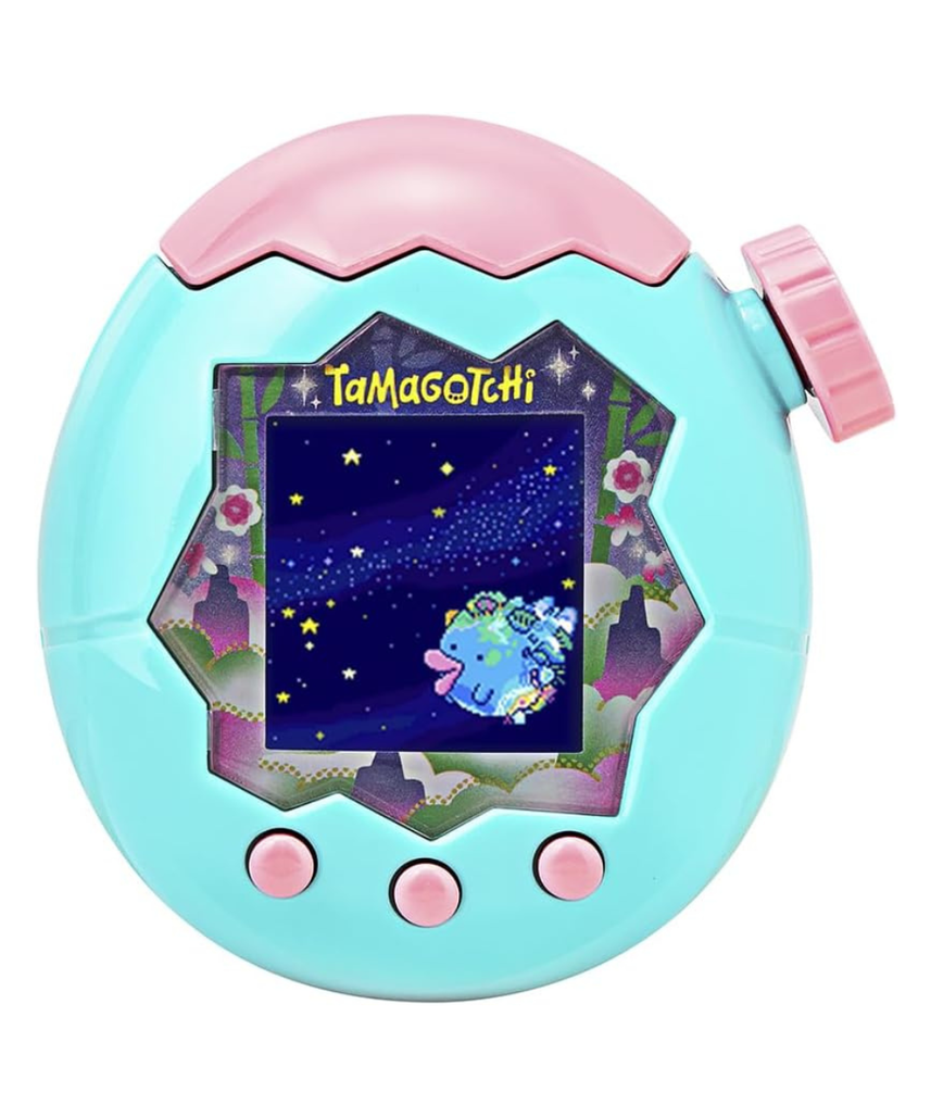 BANDAI Tamagotchi Jade Forest Paradise Virtual Pet Jade 43424 Electronic Toy Ideal for Ages 6+ Zoom into Paradise to Surround Your Electronic Pet