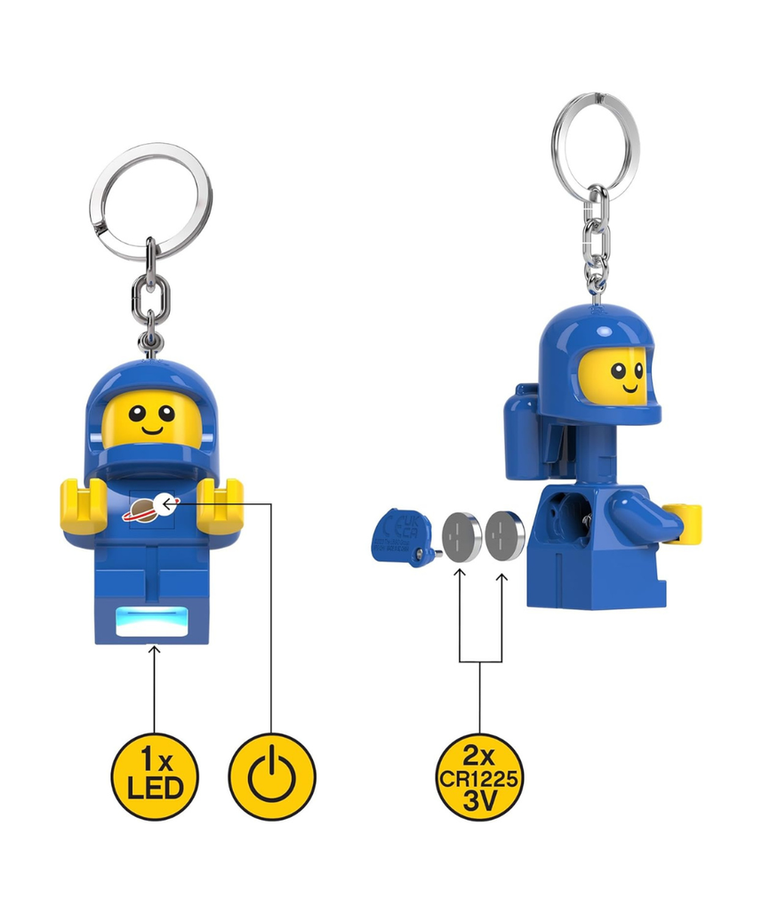 LEGO Minifigures Keychain Light - Spacebaby - 2.25 Inch Tall Figure (KE210H)