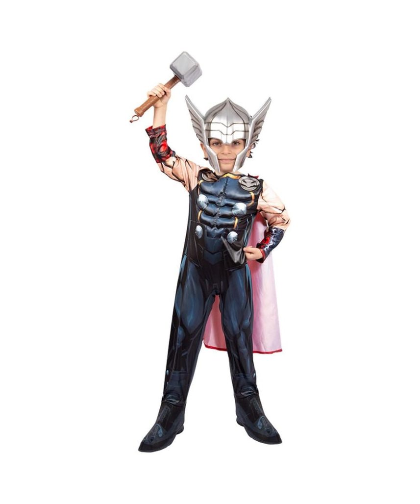 Party Centre Marvel Avengers Thor Deluxe Costume, 5-6 years