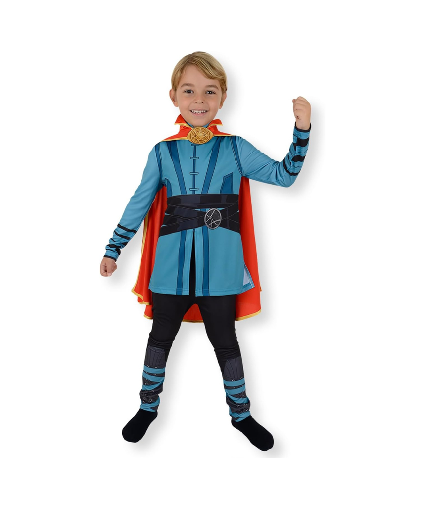 Party Centre Marvel Doctor Strange Classic Costume, Superhero Cosplay Costume for Kids, Small